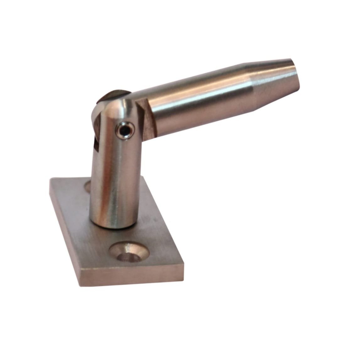 Adjustable Glass Panel Connector / Articulated Wall Clamp 